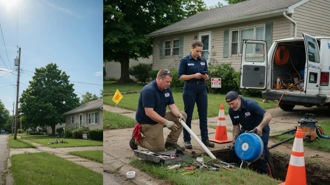 Sewer Line Repair in Blandinsville, IL near me